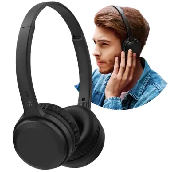 Fone de ouvido bluetooth philips serie 1000 tah1108bk/55