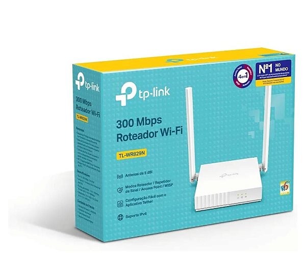 Roteador wi-fi tp-link 300 mbps tl-wr829n