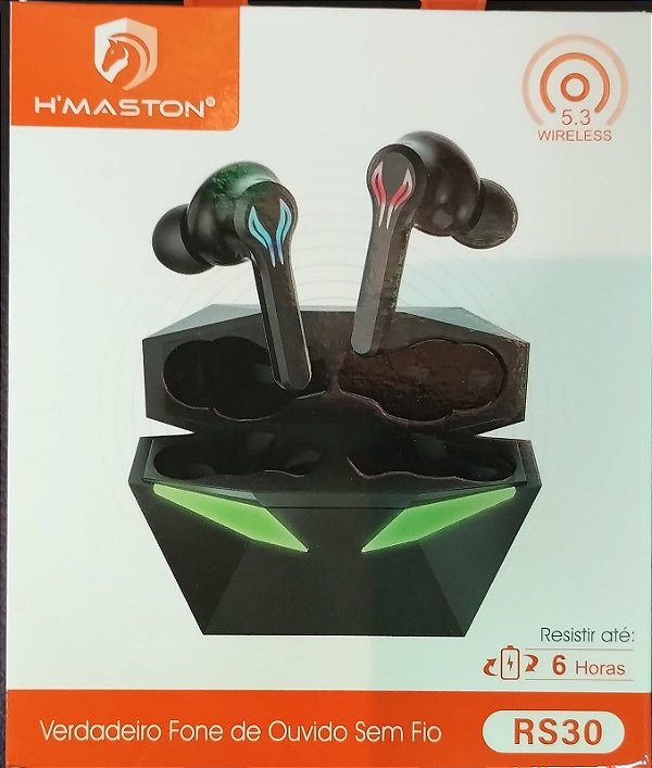 Fone de ouvido bluetooth h'maston rs30