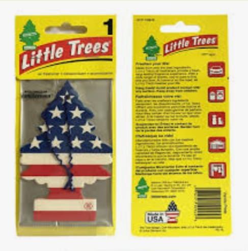 Cheirinho de carro aromatizante little trees