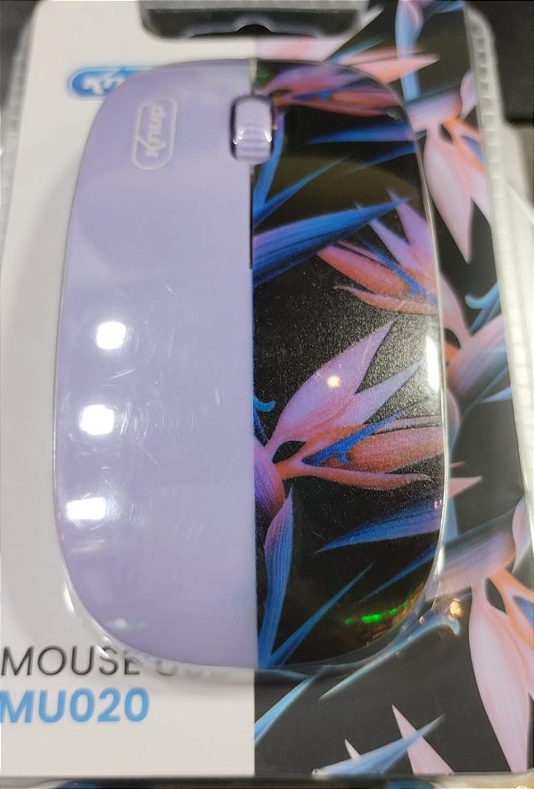 Mouse com fio optico 1000dpi knup mu020