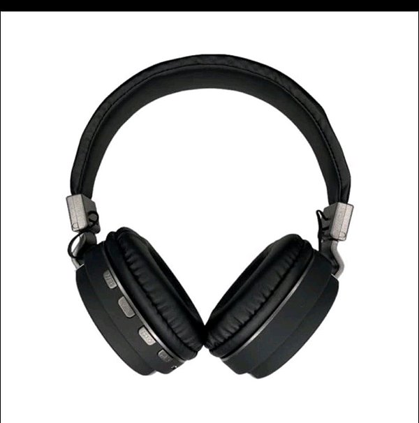 Fone de ouvido bluetooth/tf/fm radio recarregavel b06 tb-0405 preto