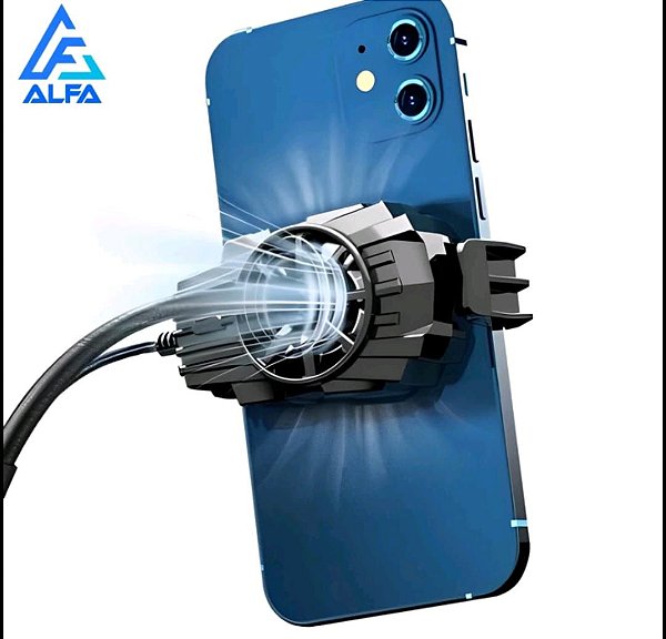 Cooler para smartphone celular gamer led knup kp-vr312
