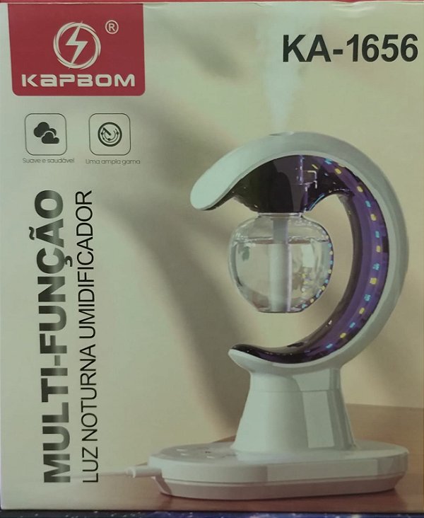 Umidificador e aromatizador de ar luz noturna kapbom ka-1656