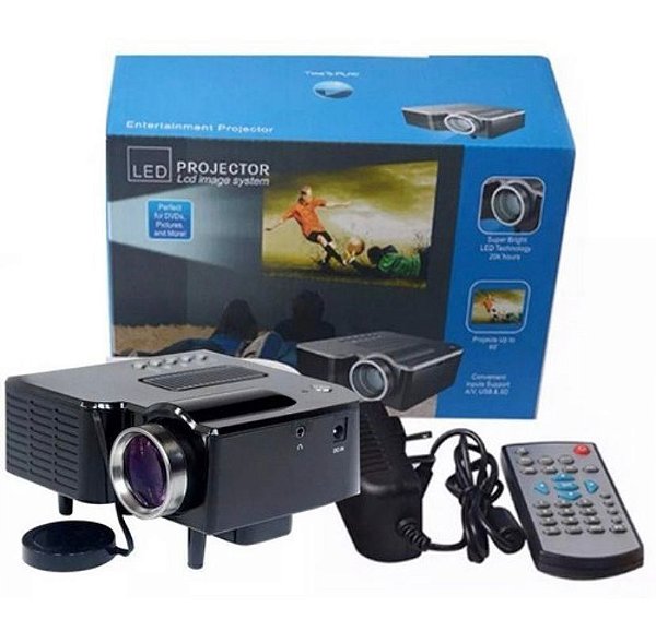 Projetor multimidia led 48 lumens