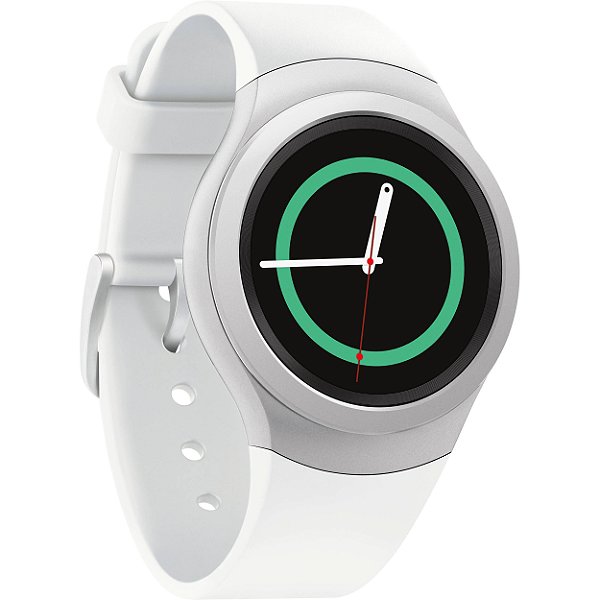 Relogio smart wacht s2 branco redondo