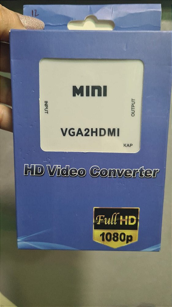 Mini conversor de video de vga para hdmi