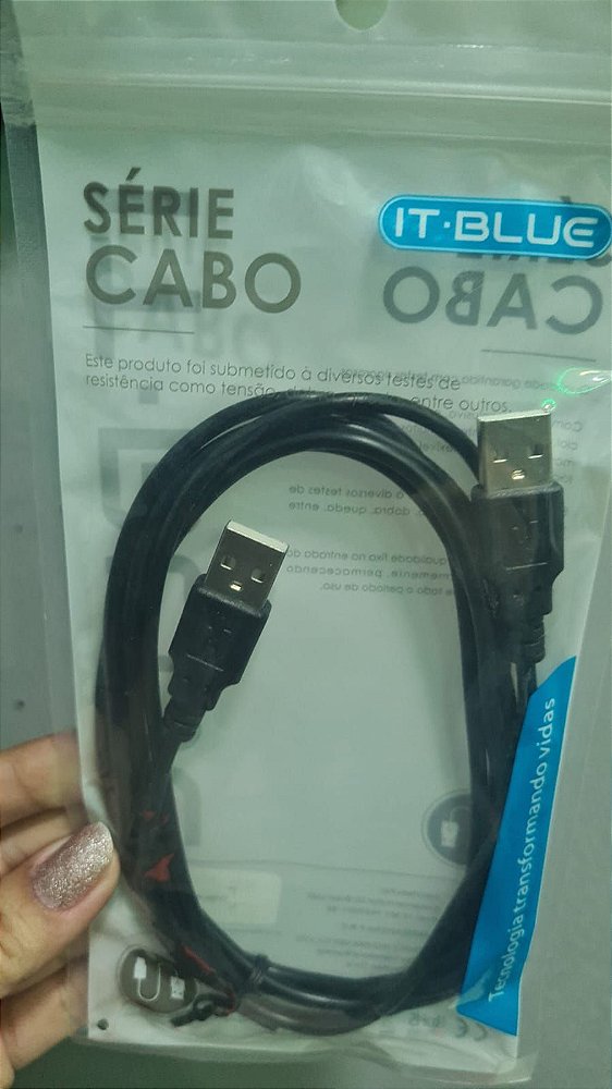 Cabo conector serie usb x usb 1.5m
