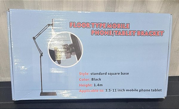 Suporte pedestal de chao para tablet floor type mobile