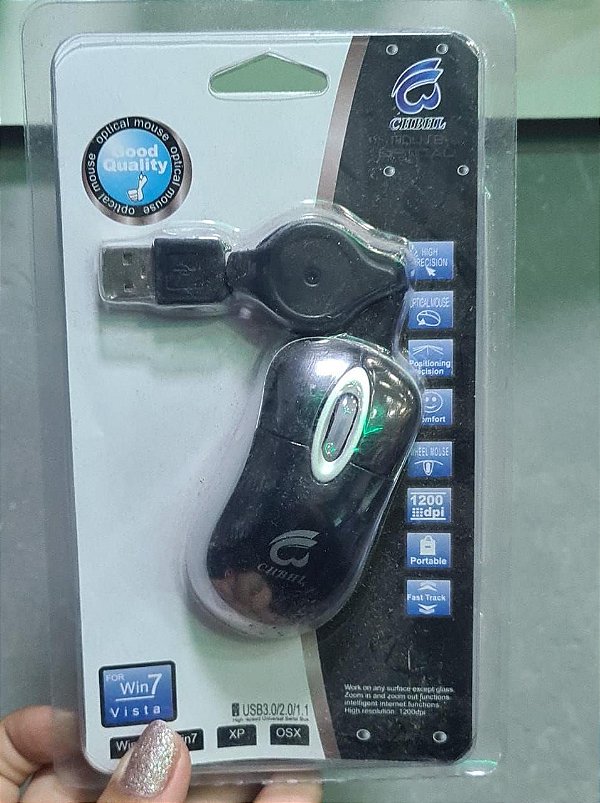 Mouse com fio chbhl ms-626