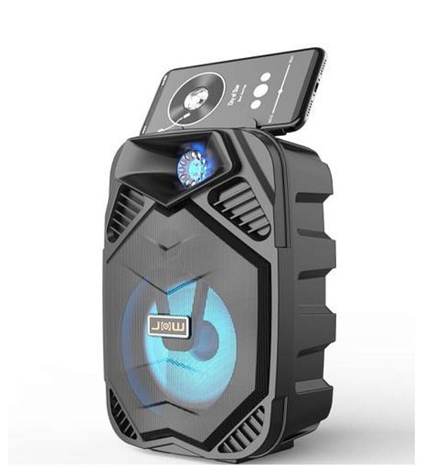 Caixa de som amplificada led kimiso kms-2005