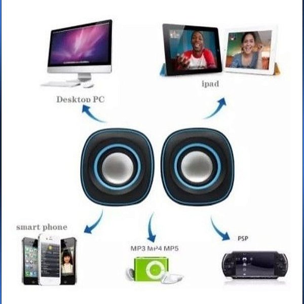 Caixa de som mini digital speaker d-05a yst-1024