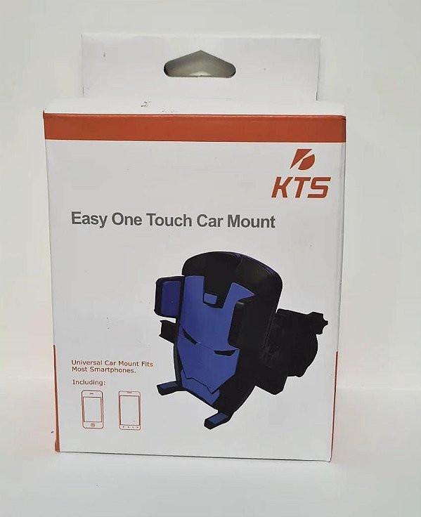 Suporte de celular para motocicleta fixacao guiador kts