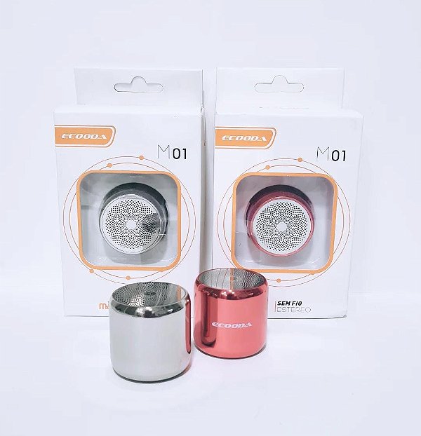 Caixa de som bluetooth mini ecooda m01