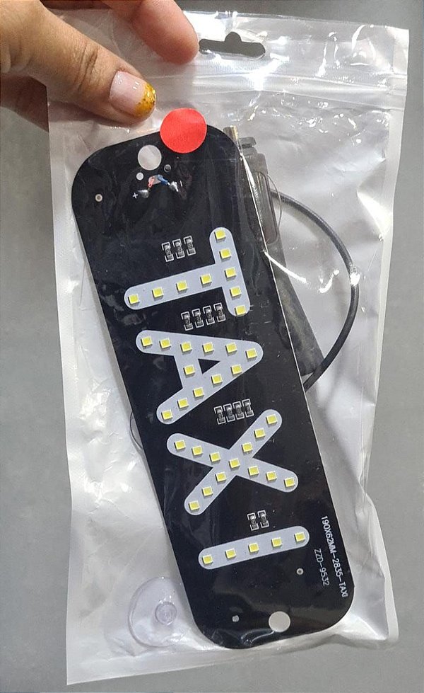 Placa taxi led