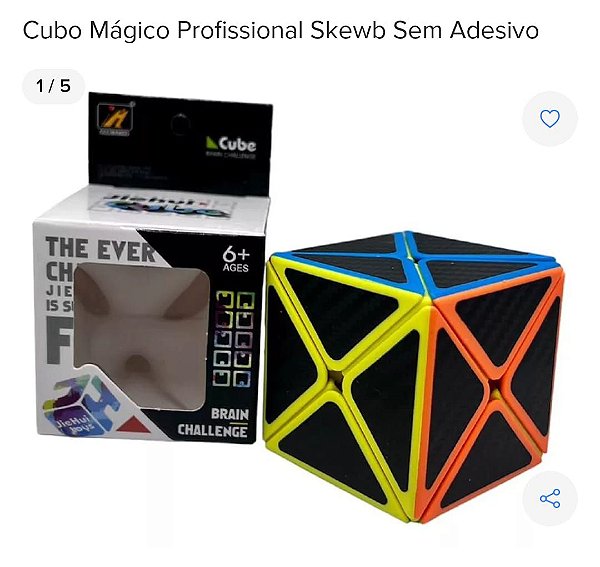 Brinquedo cubo magico piramide xf-0015