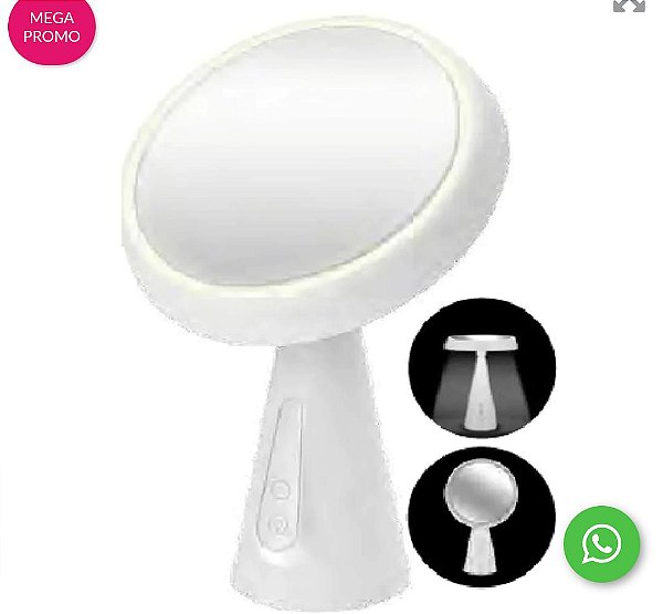 Espelho com led de mesa b.youl by-5713