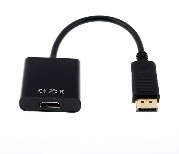 Cabo conversor adaptador displayport para hdmi t-k40