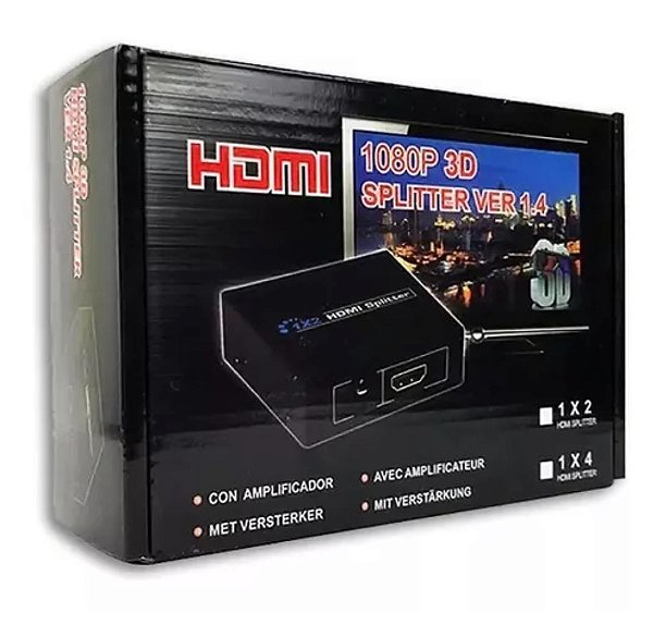 Hdmi splitter 1x2 3d 1080p