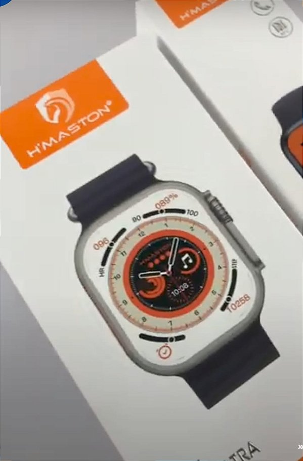Relogio smartwacht digital 2 pulseiras h'maston ink11