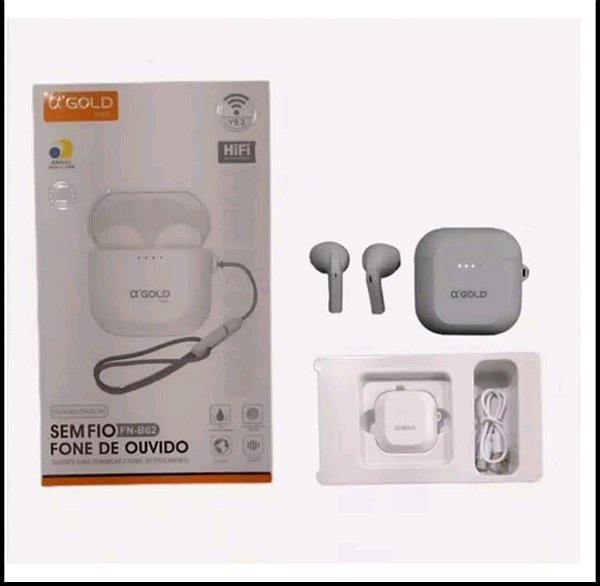 Fone de ouvido bluetooth ox'gold fn-b02