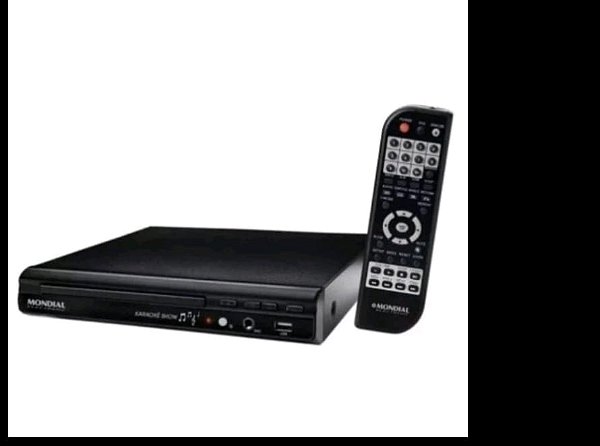 Aparelho karaoke show vídeo player mondial d-20