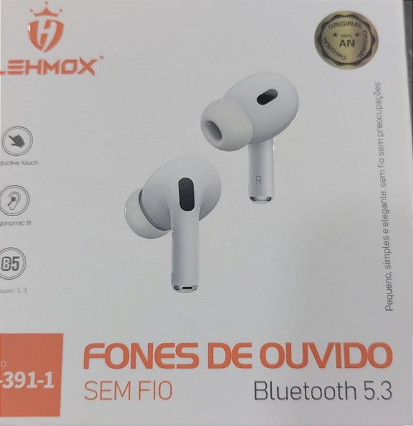 Fone de ouvido bluetooth lehmox le-391-1