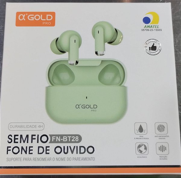 Fone de ouvido bluetooth ox'gold fn-bt28