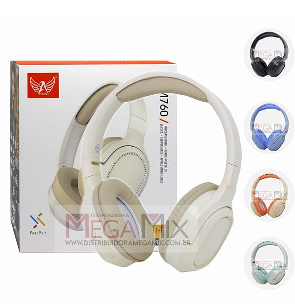 Fone de ouvido bluetooth/tf/fm radio altomex bm760