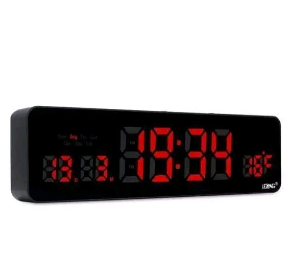 Relogio digital led de parede b.youl by-rl1105