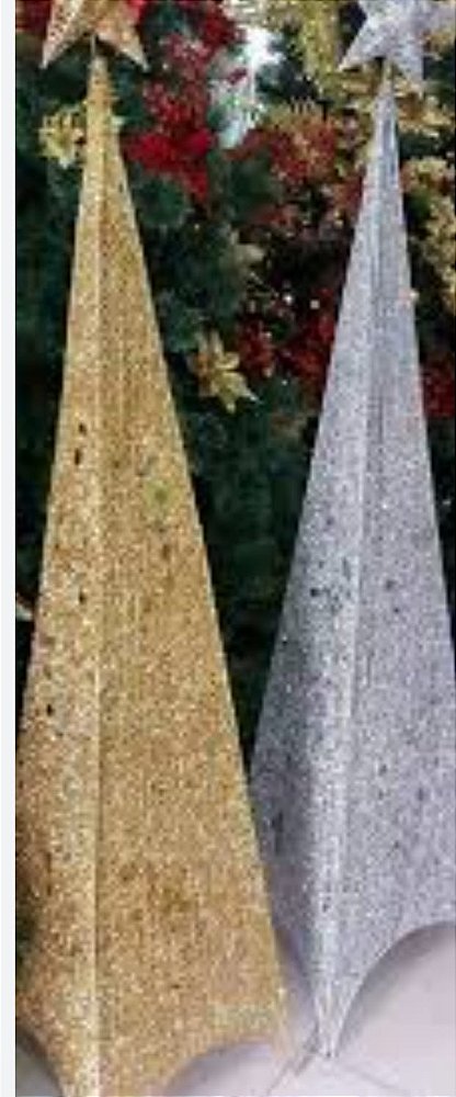 Arvore de natal com led gliter 1,50 mts