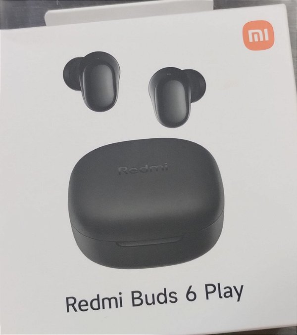Fone de ouvido bluetooth xiaomi redmi buds 6 mi