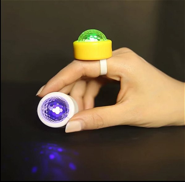 Anel de discoteca ajustavel