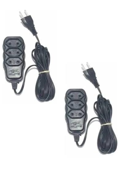 Extensão 3 plugues  3 mts