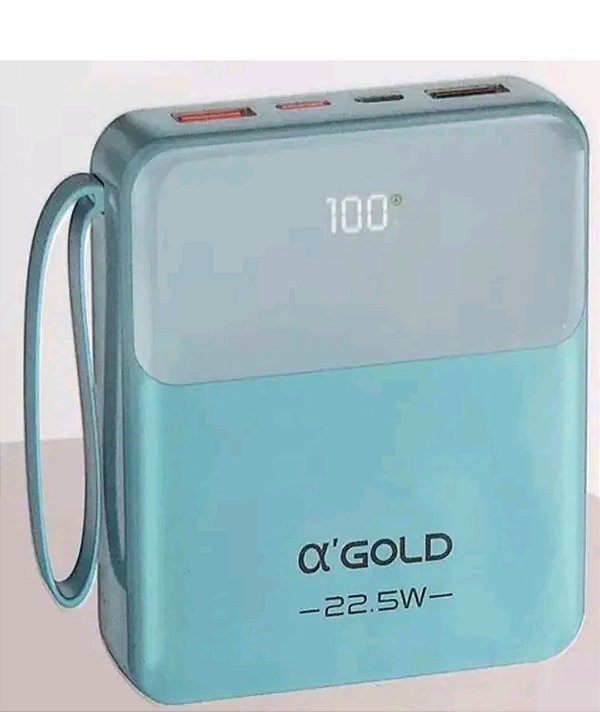 Bateria carregador portatil power bank 10000mah ox'gold bte-48