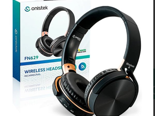 Fone de ouvido bluetooth onistek fn629