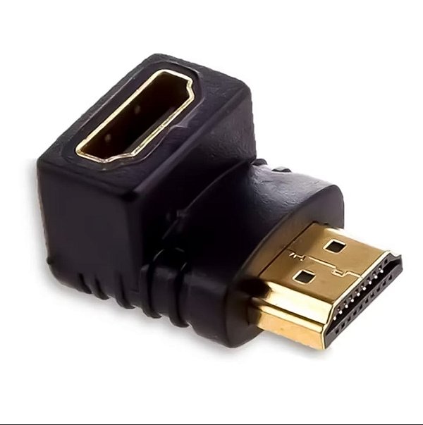 Conector adaptador em L hdmi it-blue le-05