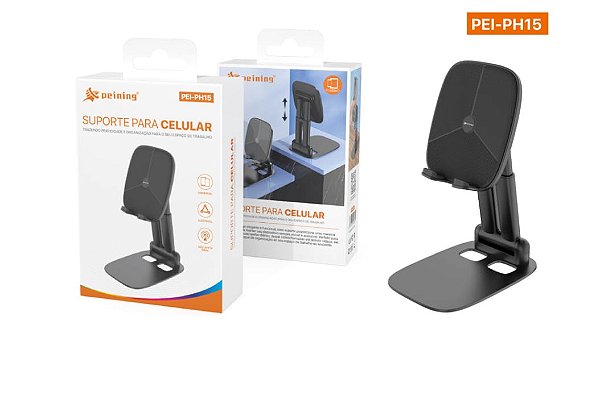 Suporte de celular de mesa peining pei-ph15