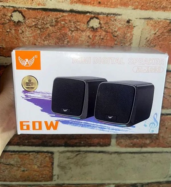 Caixa de som para pc altomex al-1093 60w