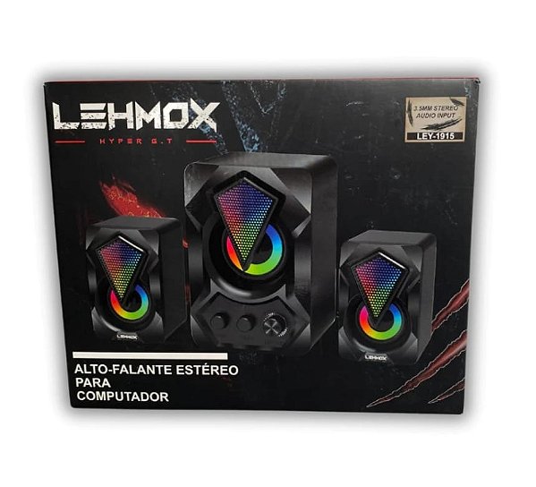 Caixa de som para pc lehmox ley-1916