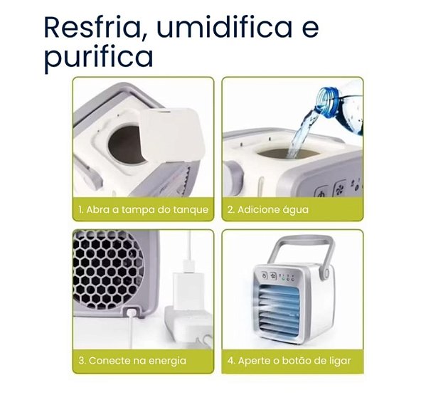 Mini ar condicionado wj601a