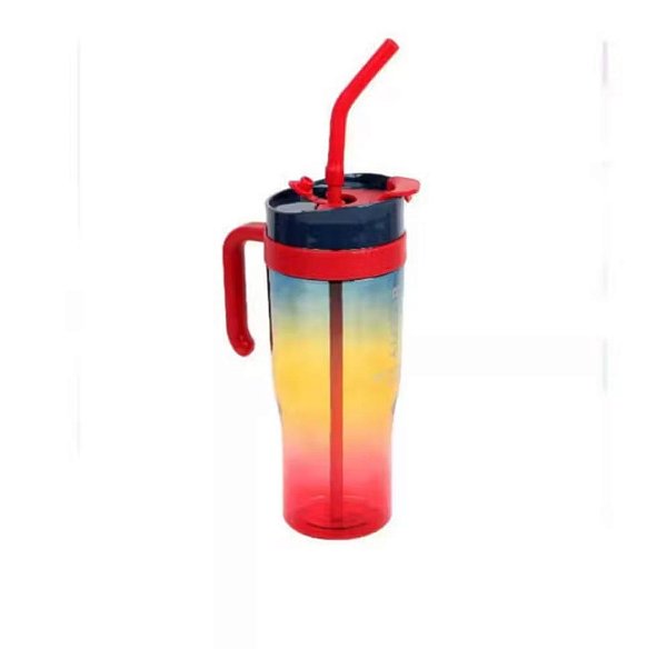 Copo garrafa 1200ml colorful cup beauty