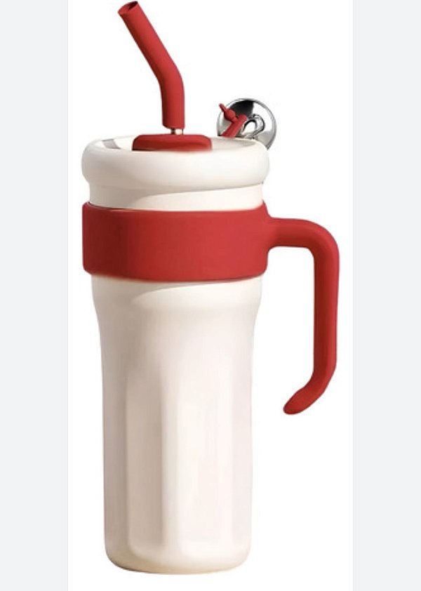 Garrafa copo termico esportivo com alca 1200ml