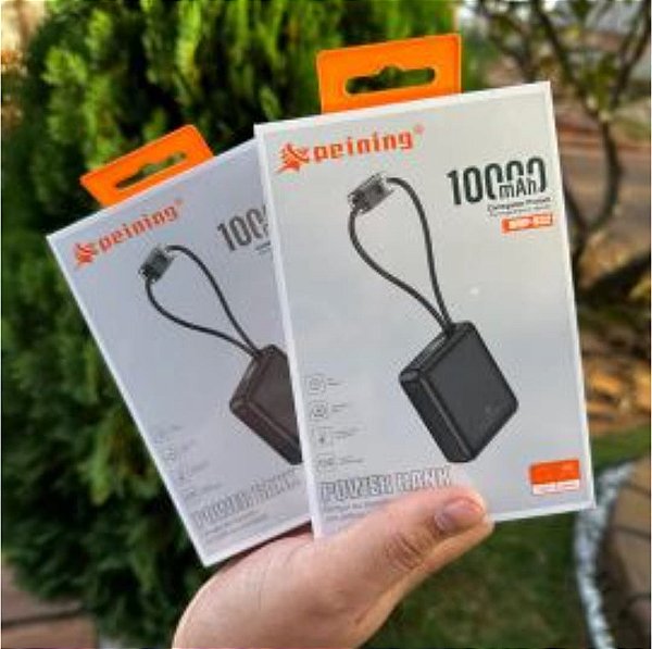 Bateria carregador portatil power bank 10000mah peining wup-932