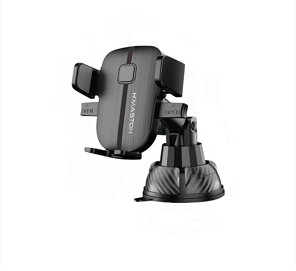 Suporte de celular veicular ventosa h'maston spr05