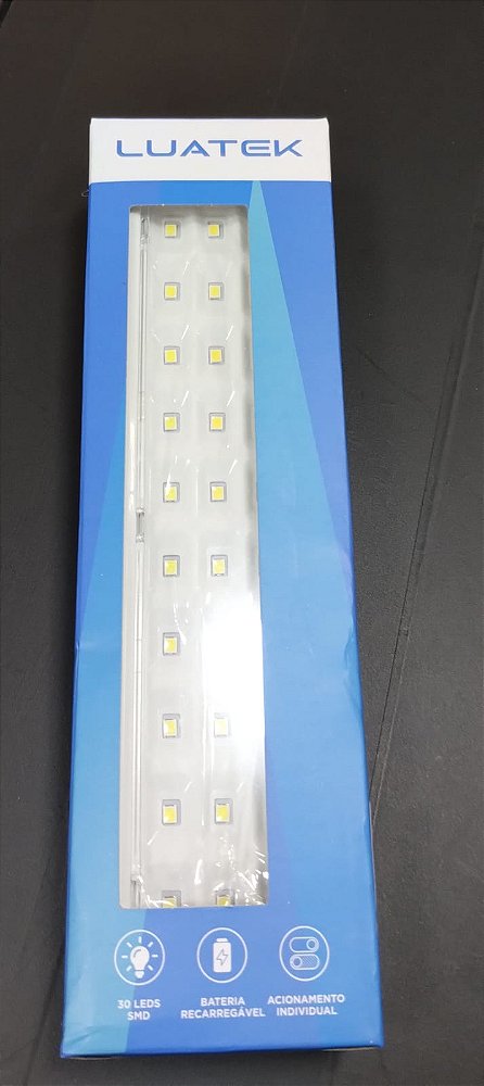 Luminaria de emergencia luatek lk-730