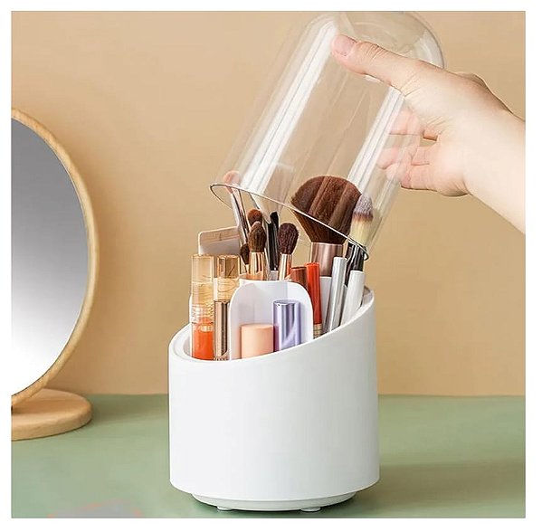 Porta pincel de maquiagem giratorio ld-1005