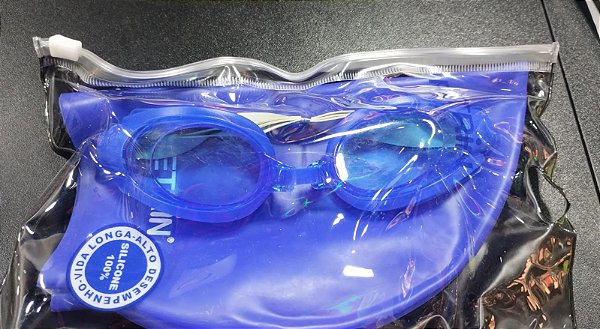 Kit de natacao touca e oculos