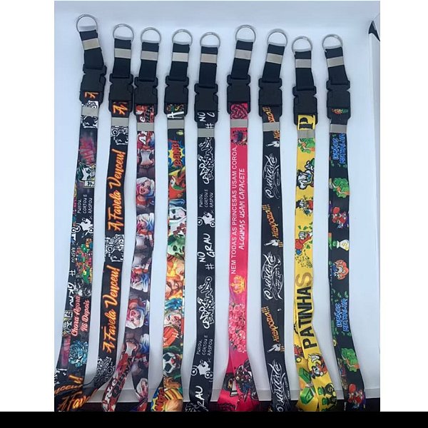 Cordao chaveiro diversos