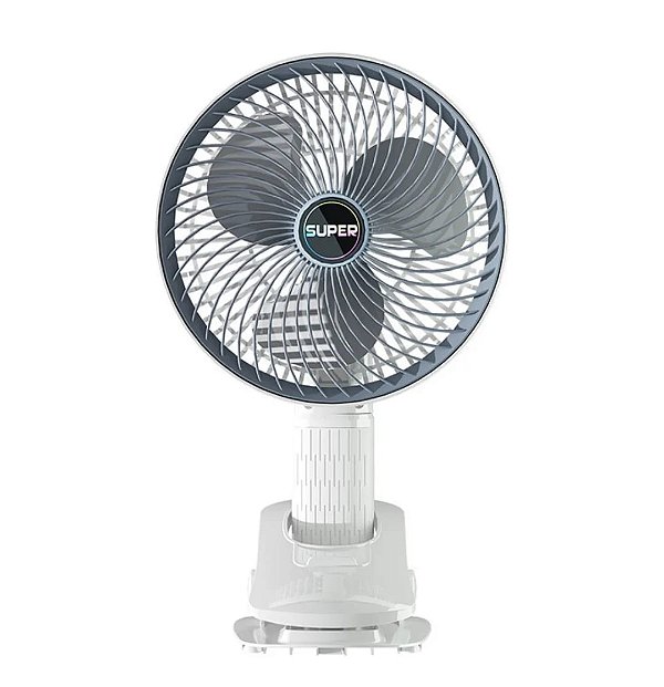 Ventilador de mesa recarregavel com clip luatek ls-980